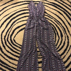 Bohemian printed jumpsuit